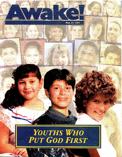 Awake May 22, 1944, Jehovah's Witnesses children died by refusing blood