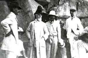 C. T. Russell visiting the great pyramid 1
