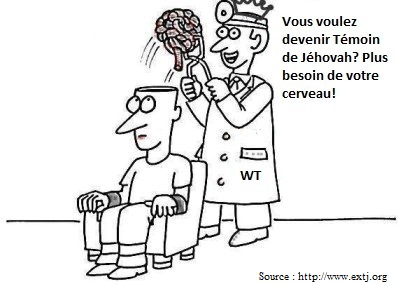 Meme Vous voulez devenir T�moin de J�hovah? Plus besoin de votre cerveau!