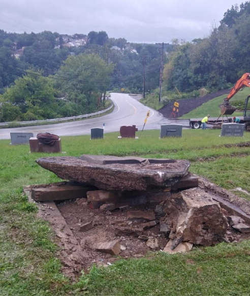 Pyramid being demolished 4