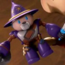 Sparlock the warrior-wizard