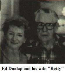 Edward Dunlap and his wife Betty